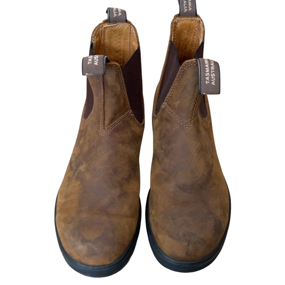 BLUNDSTONE Chelsea Pull On Boot Brown | SZ: 9.5 (6.5 UK) Women's 7.5 Mens